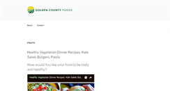 Desktop Screenshot of goldencountyfoods.com